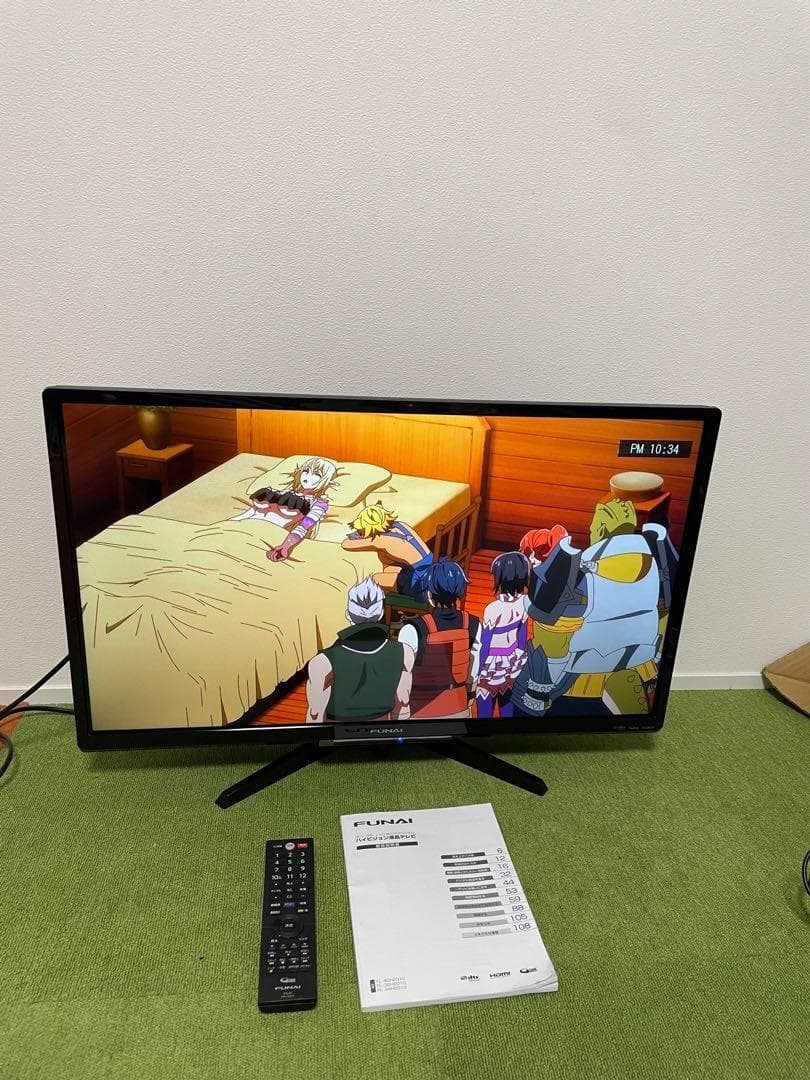 FUNAI フナイ ハードディスク内蔵！裏番組録画 液晶テレビ 32V型