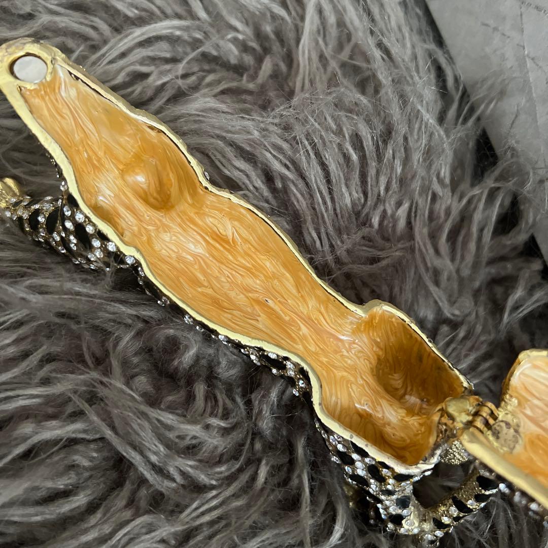 パンサー 豹 オブジェ 小物入れ ドバイで購入 未使用