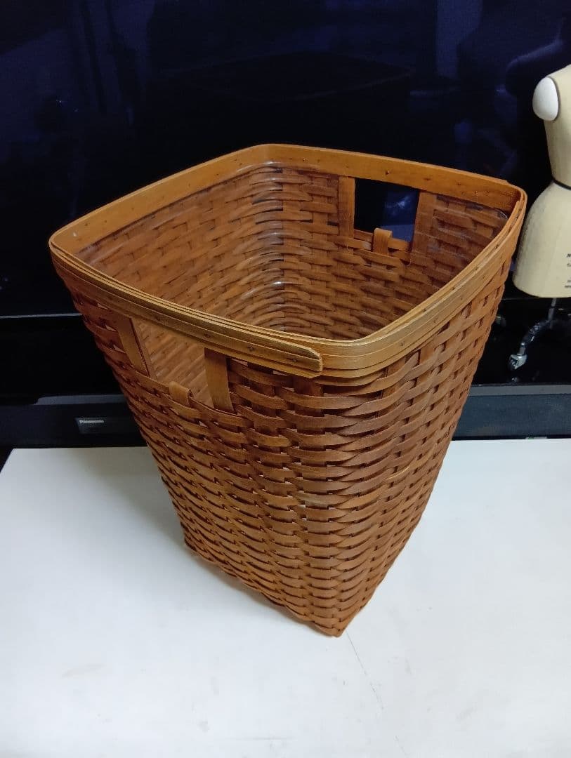 希少　1993年　ロンガーバーガー　大型　ラージサイズ　ランドリー　バスケット