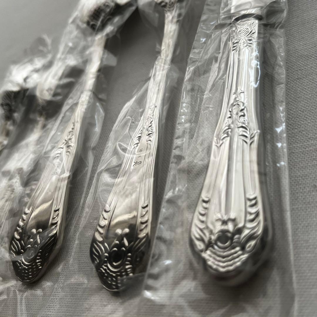 マーシャン セザール ディナーカトラリーセット 32本 18-8 スプーン