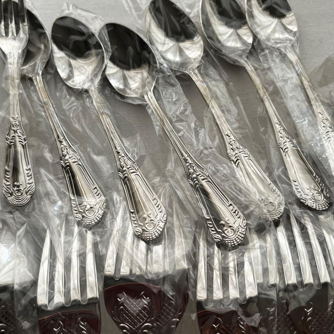 マーシャン セザール ディナーカトラリーセット 32本 18-8 スプーン