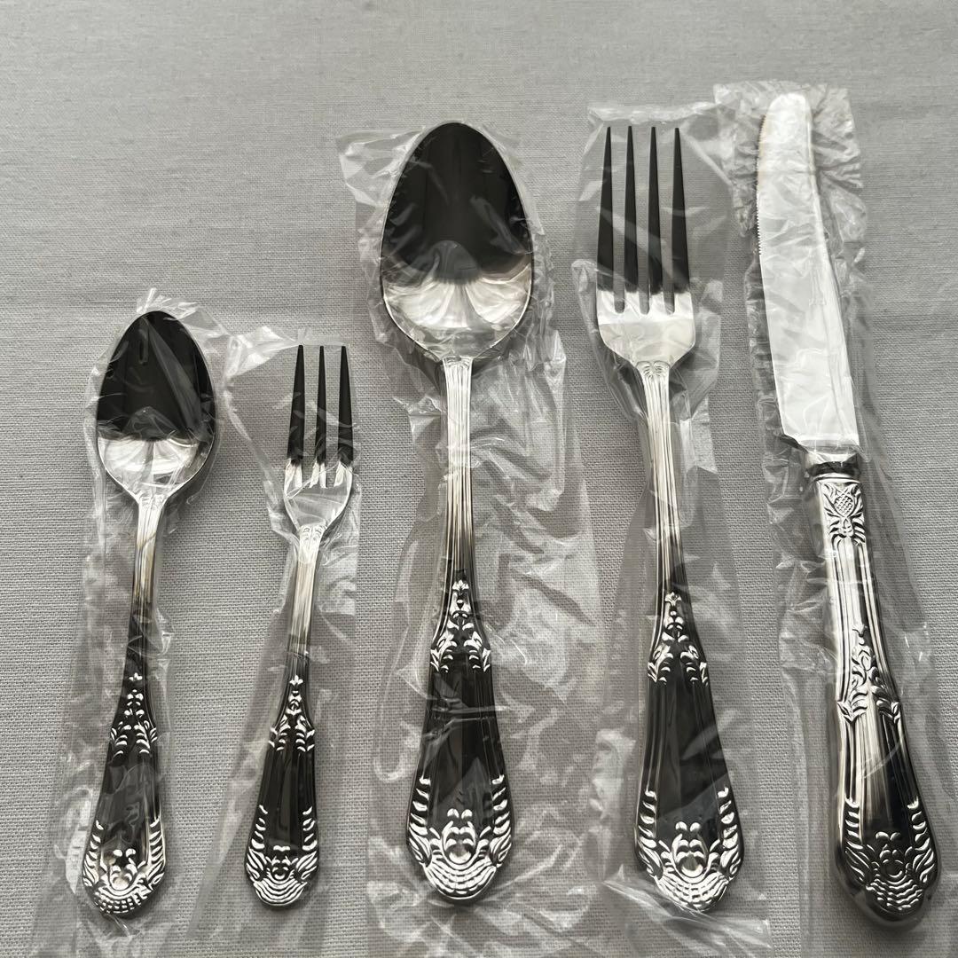 マーシャン セザール ディナーカトラリーセット 32本 18-8 スプーン