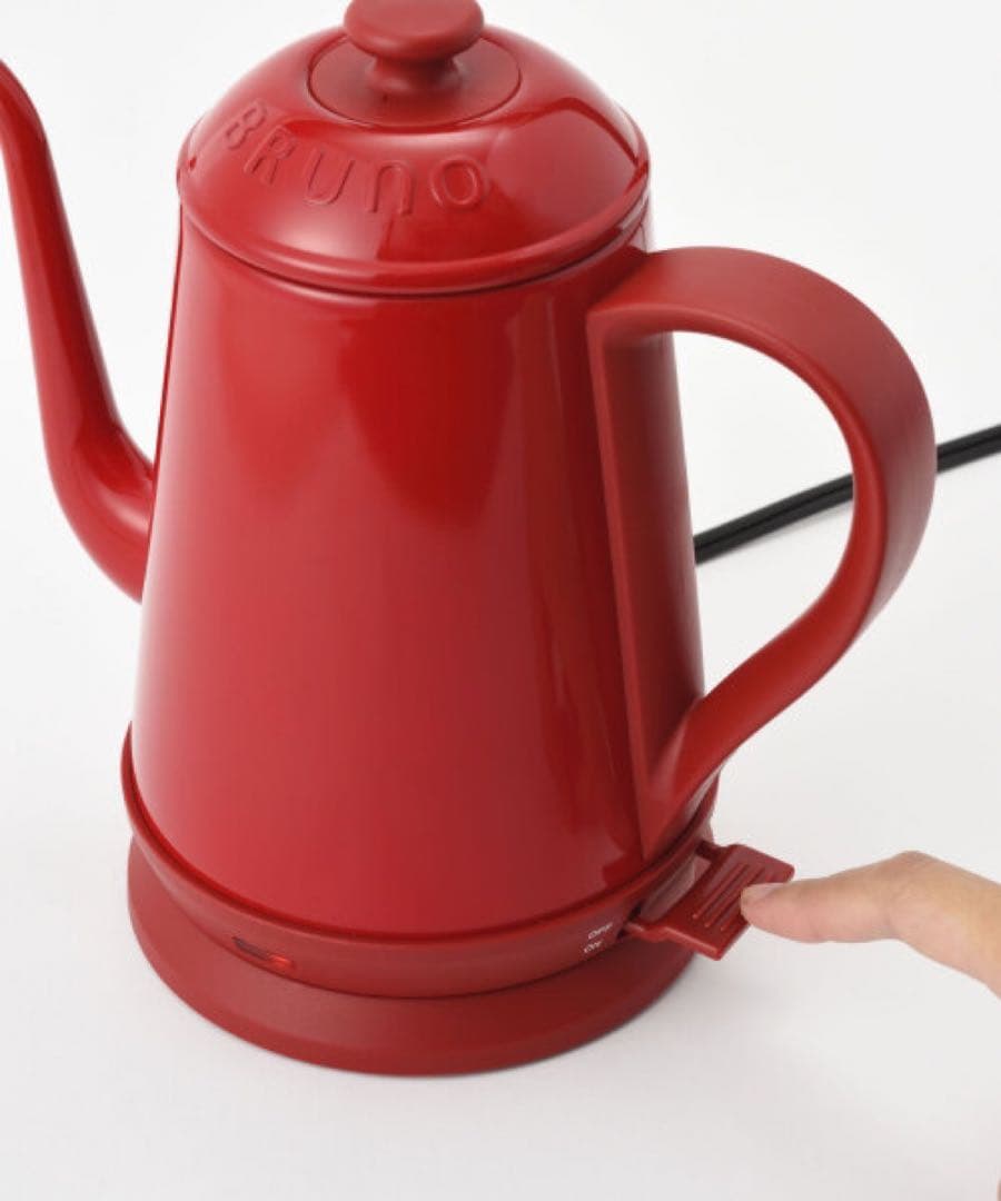 【新品・未使用・未開封】BRUNO ステンレスデイリーケトル （レッド）