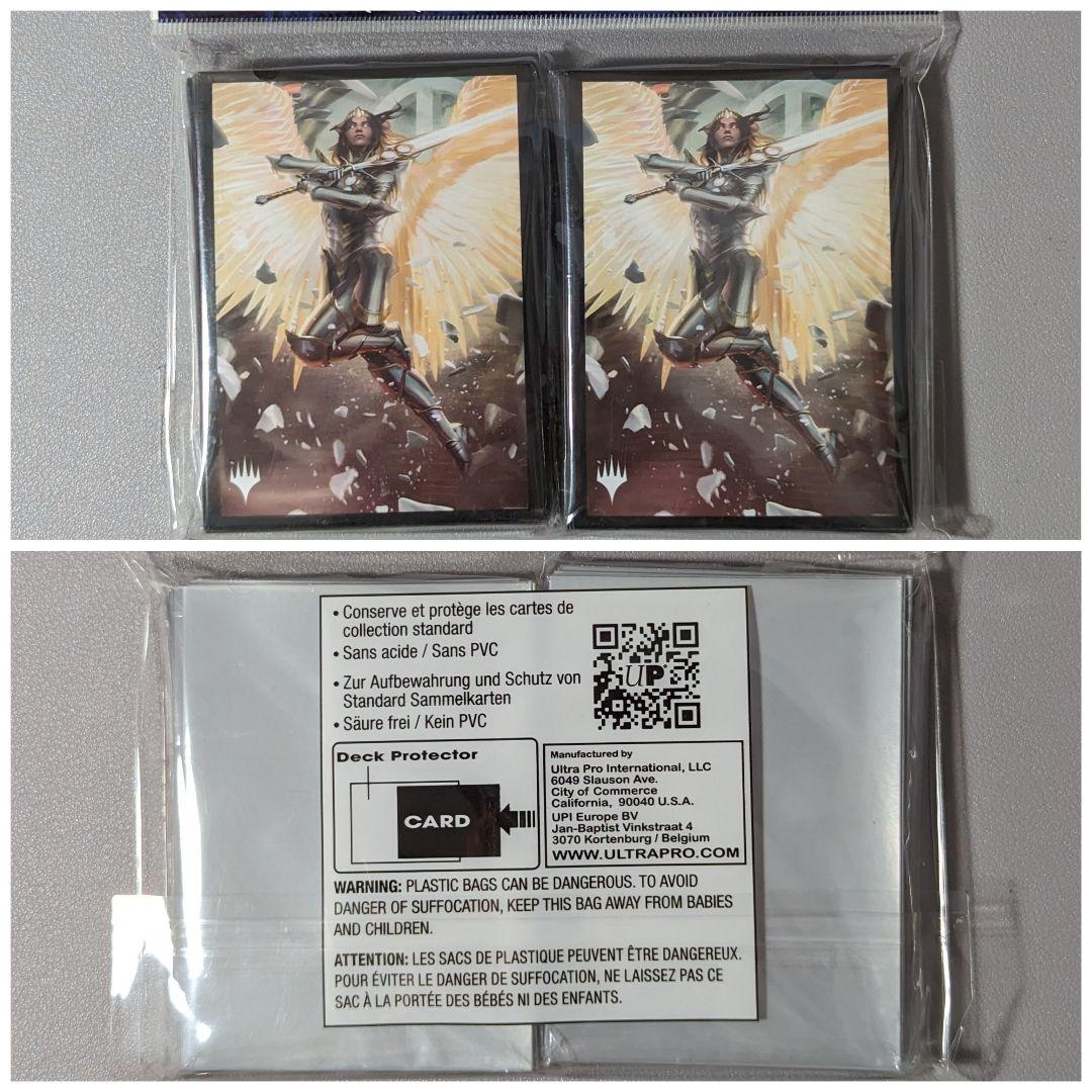 【未使用】MTG　大天使エルズペス　プレイマット＆スリーブ　セット