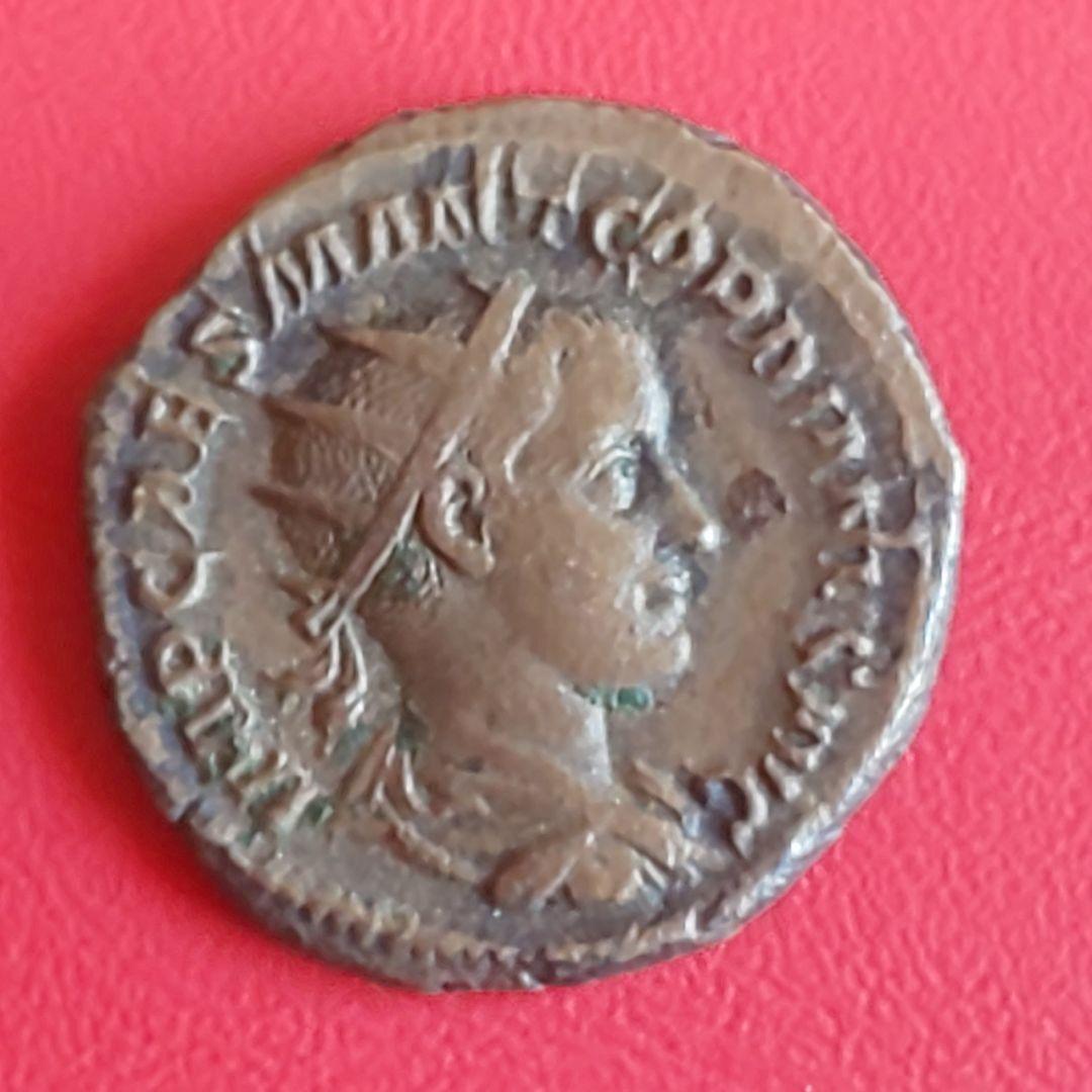 古代 ローマ銅貨！【紀元2世紀】【美品】