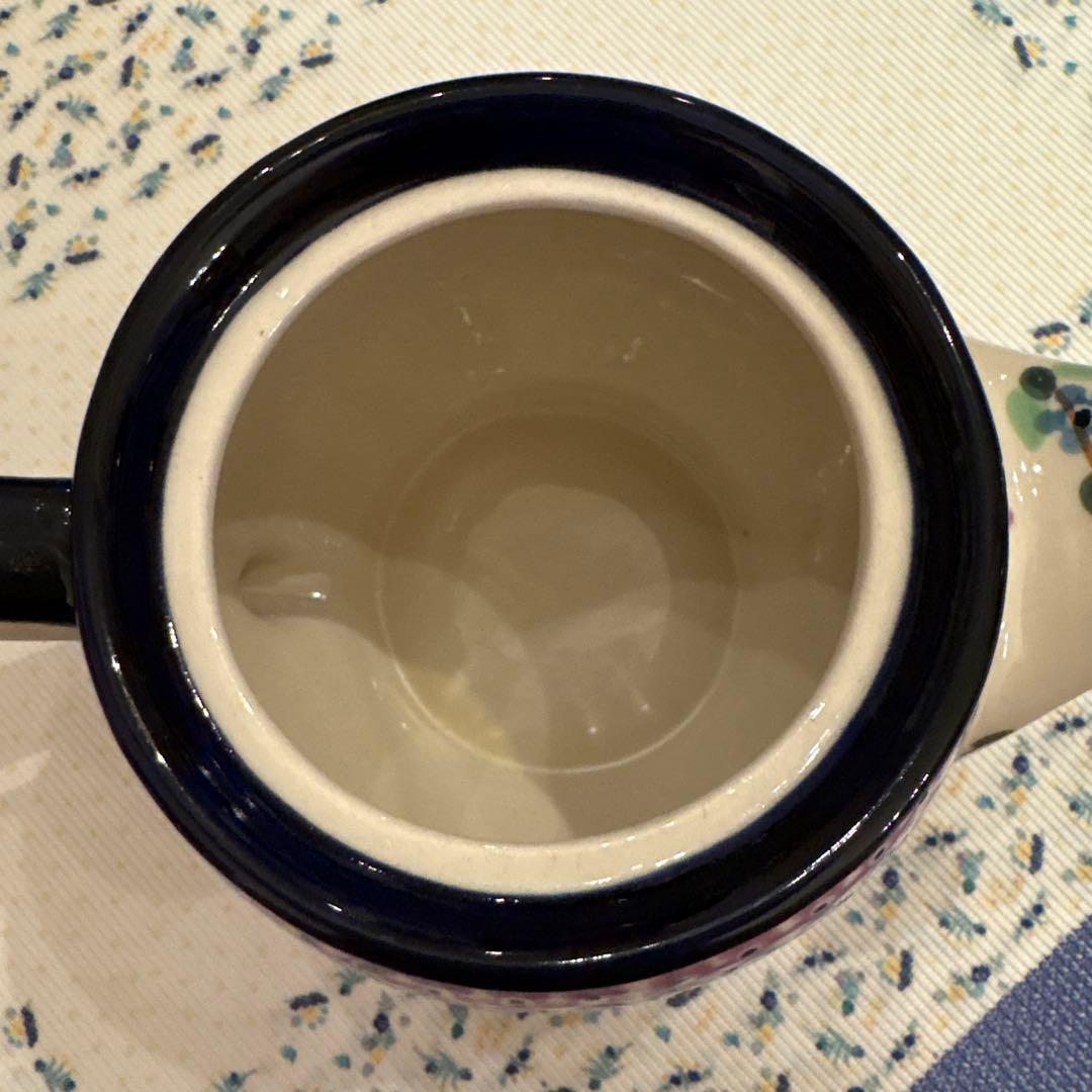 ポーリッシュポタリー　ティーポットとマグ