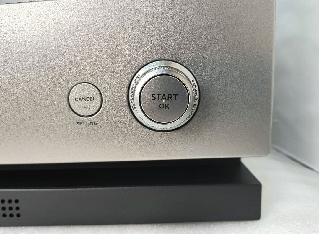 019 バルミューダデザイン　オーブンレンジ　K04A-SU　ステンレス