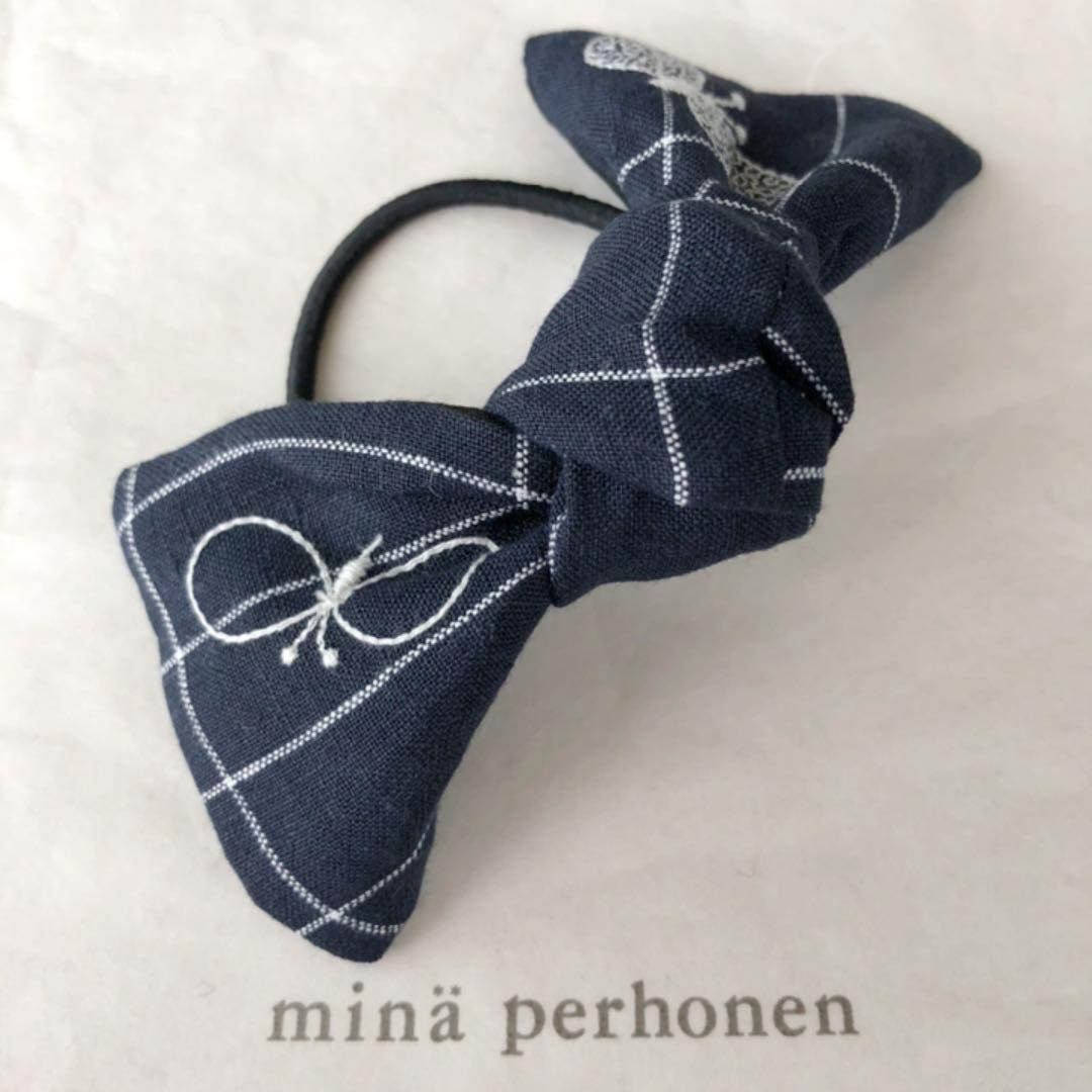 NO.317 ハンドメイド  ミナペルホネン  choucho ヘアゴム