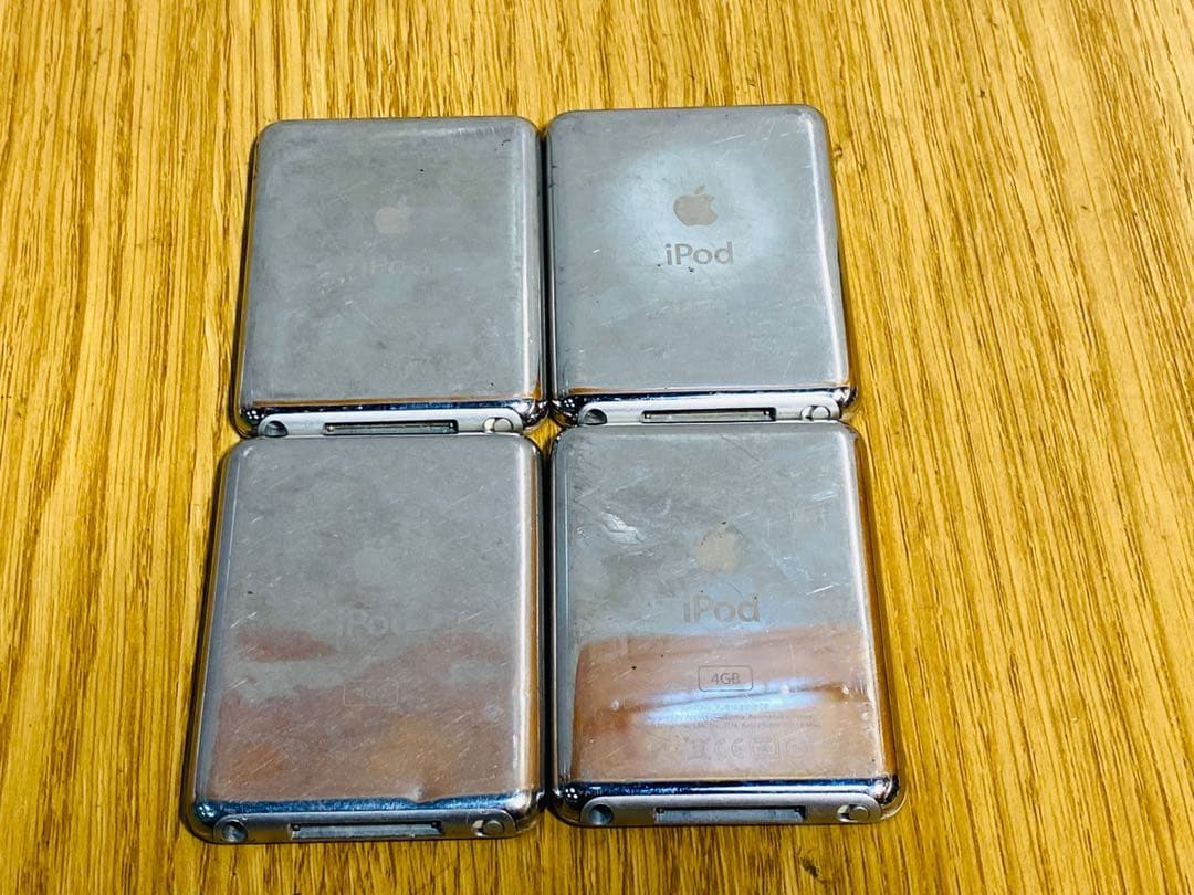 iPod nano シルバー 4台セット