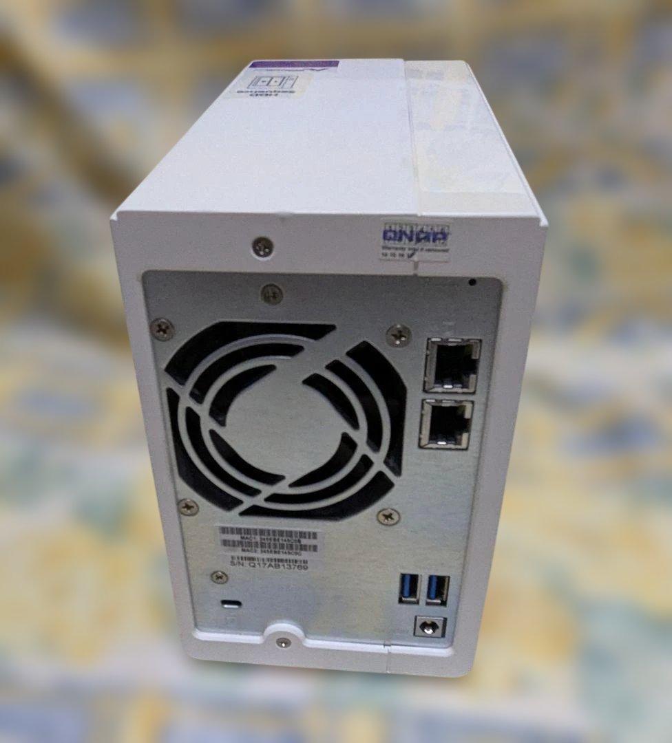 み*ー様 【ジャンク品】QNAP TS-231P (HDD 1TB×2台付属)