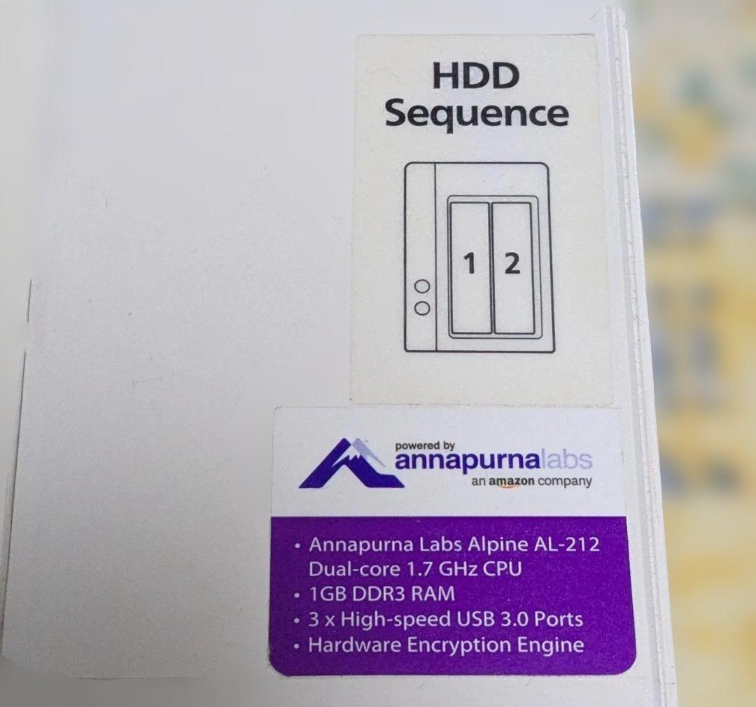 み*ー様 【ジャンク品】QNAP TS-231P (HDD 1TB×2台付属)