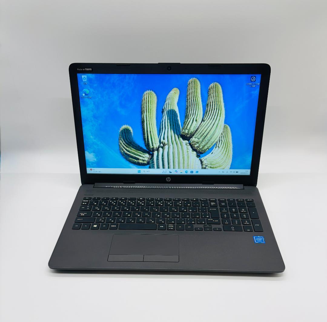 新品SSD、HP 250 G7、15インチ、DVD、8GB、128GB SSD