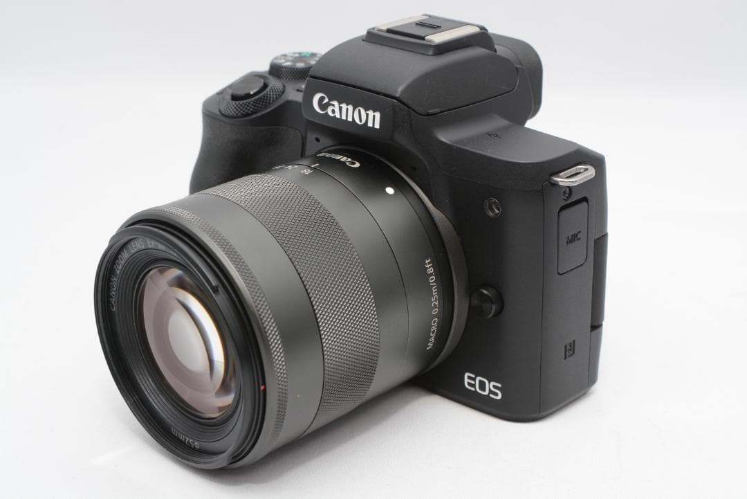 ★美品★Canon EOS kiss M EF-M 18-55mm レンズセット