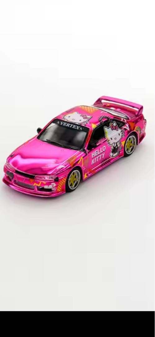 HELLO KITTY(ハローキティー)コラボミニカー1/64・3台セット品