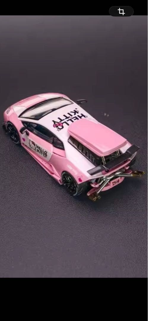 HELLO KITTY(ハローキティー)コラボミニカー1/64・3台セット品