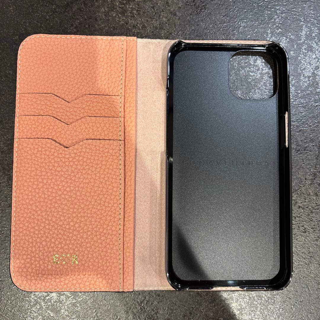 BONAVENTURA 手帳型ケース iPhone13 ボナベンチュラ　牛本革