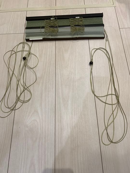 和風ブラインド　もなみ　（グリーン2色切り替え）