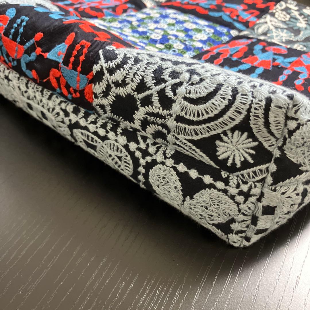 u)ミナペルホネン☆ハンドメイドパッチショルダーバッグ(forest tile)