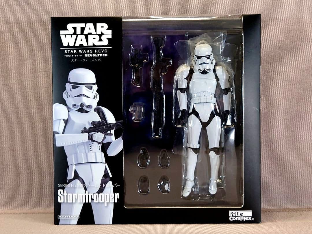 スター・ウォーズ リボ　ストームトルーパー　海洋堂　リボルティック　新品