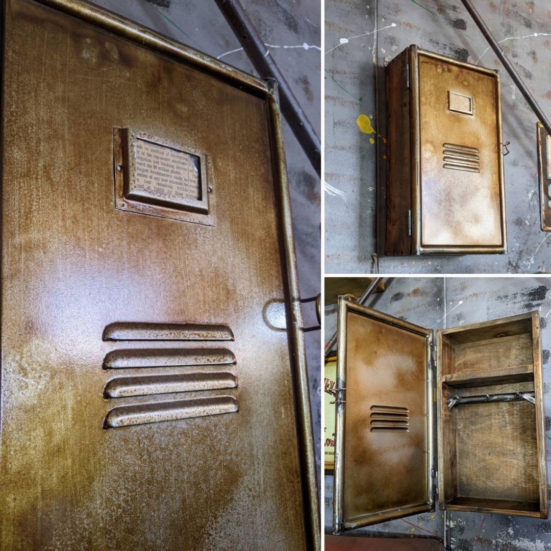 アメリカンロッカーを思わせるキーボックス アメリカンヴィンテージ ガレージ雑貨