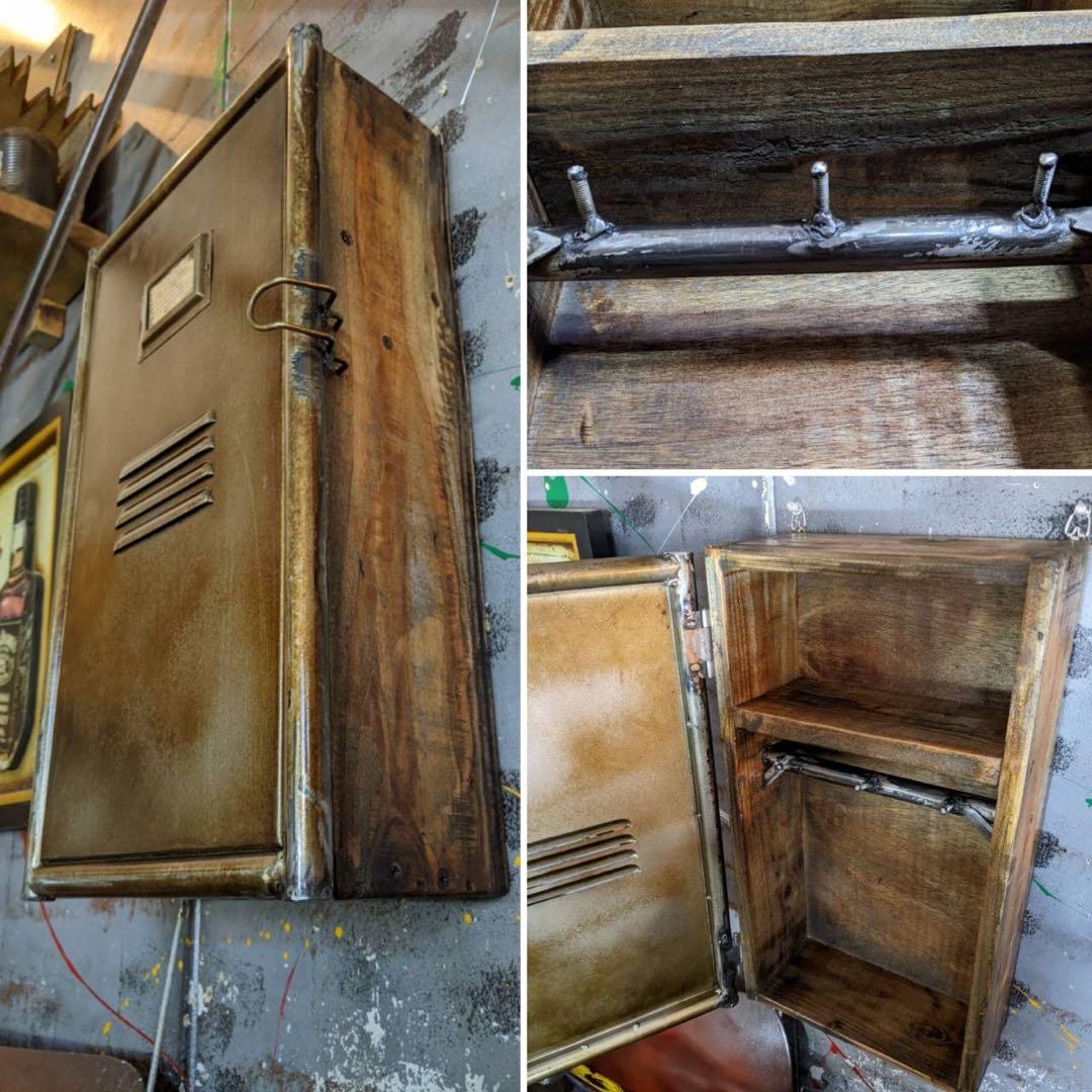 アメリカンロッカーを思わせるキーボックス アメリカンヴィンテージ ガレージ雑貨