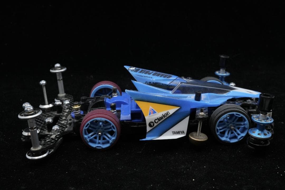 ミニ四駆　タミヤ　MSフレキ完成品　ネオファルコン　フルカスタム　タミヤ純正