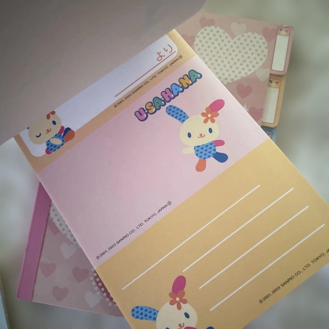 平成　レトロ　メモ帳　ウサハナ　まとめ売り