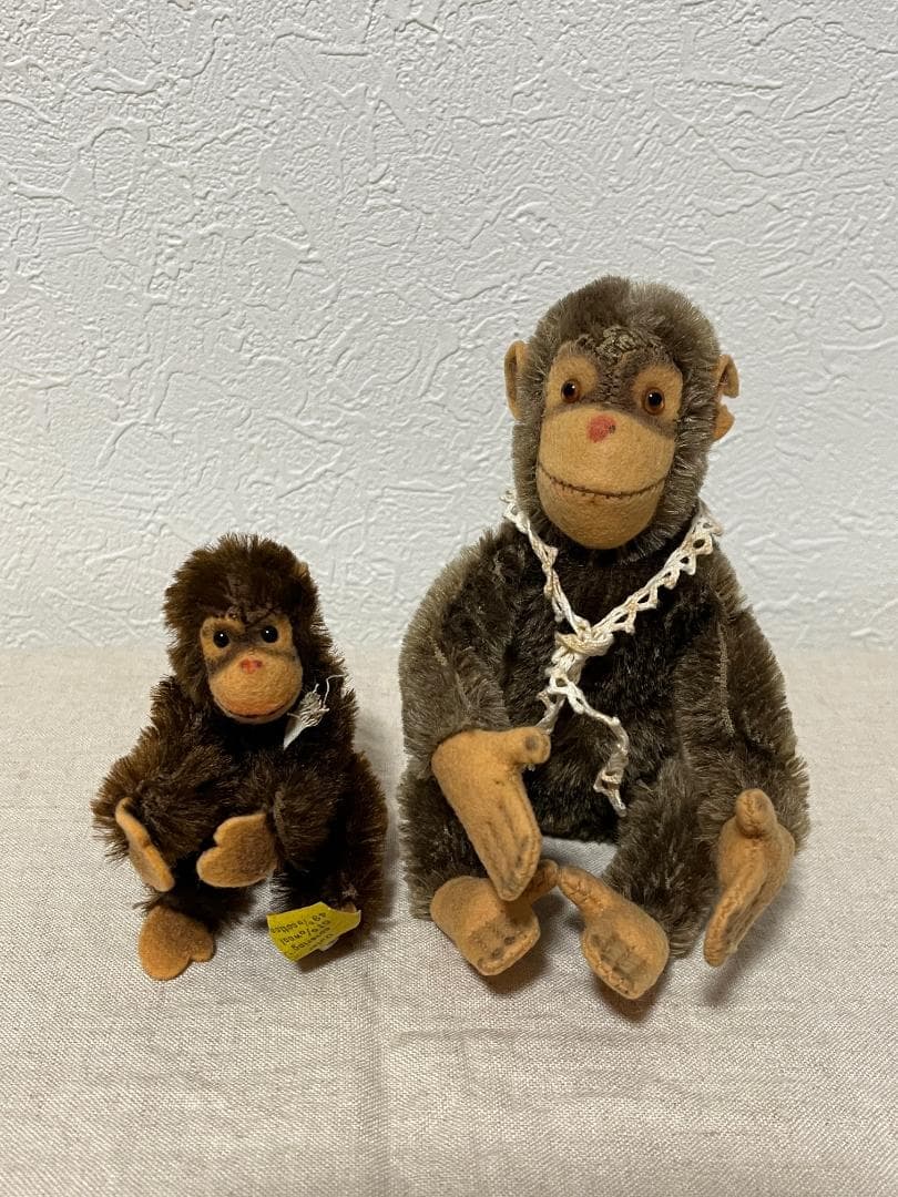 シュタイフ お猿さん Jocko ジョコ２体セット