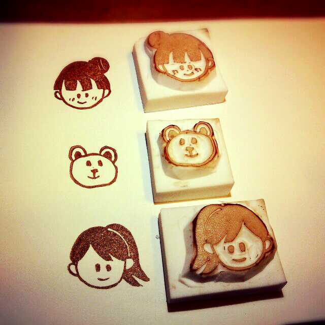 消しゴムはんこオーダー受け付けます