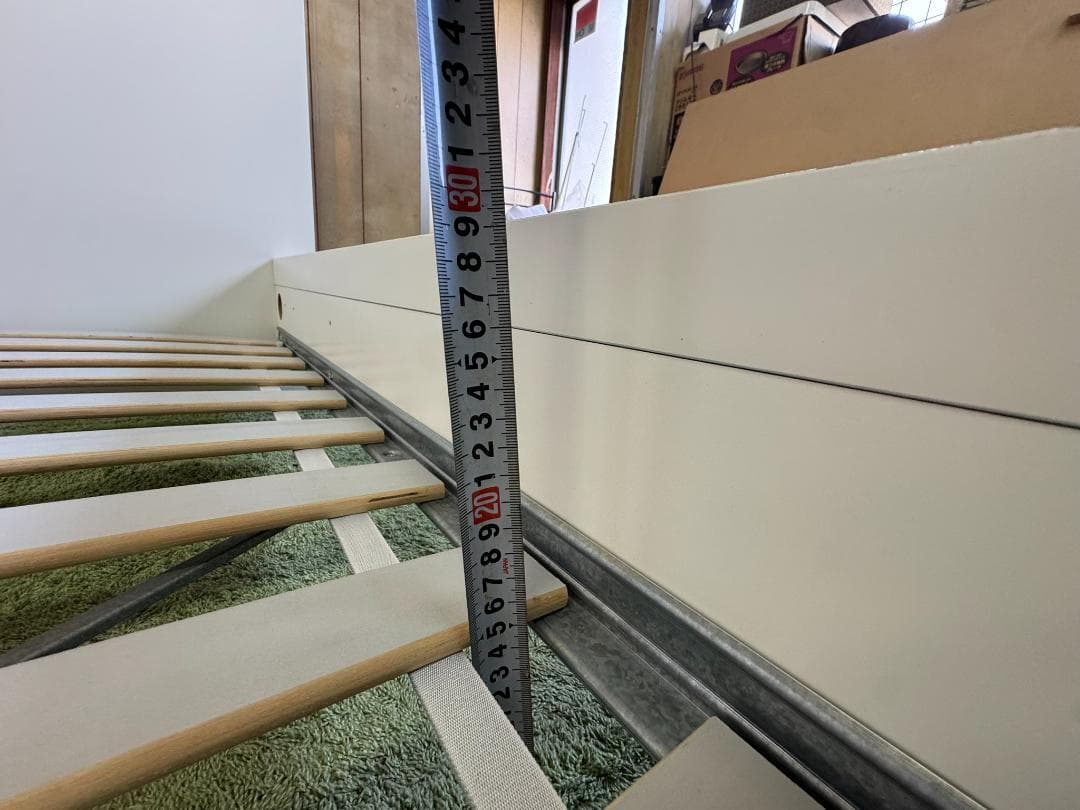 (4482W2)*シングルベッドマットレス付 IKEA SULTAN LUROY