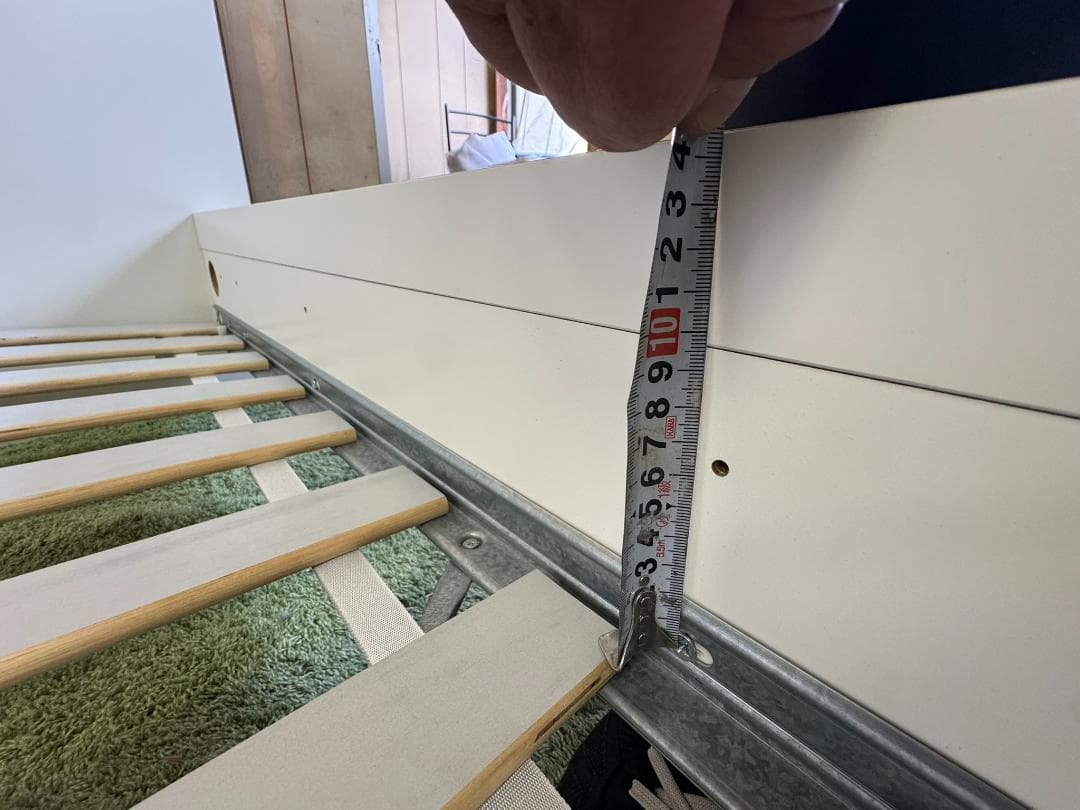 (4482W2)*シングルベッドマットレス付 IKEA SULTAN LUROY