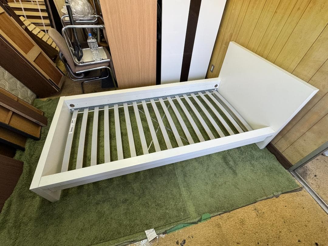 (4482W2)*シングルベッドマットレス付 IKEA SULTAN LUROY