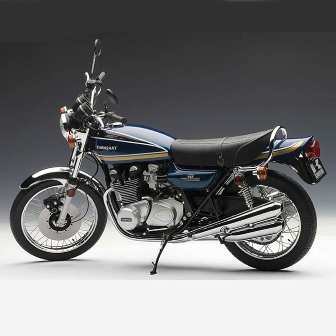 【限定100台／新品未開封】マルサン Kawasaki Z2A 1975 青玉虫