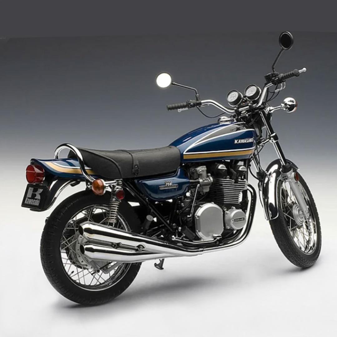 【限定100台／新品未開封】マルサン Kawasaki Z2A 1975 青玉虫
