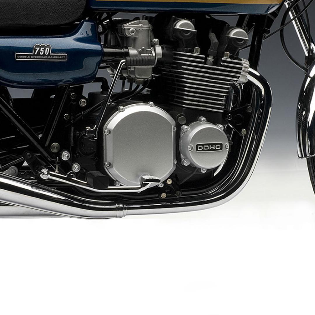 【限定100台／新品未開封】マルサン Kawasaki Z2A 1975 青玉虫