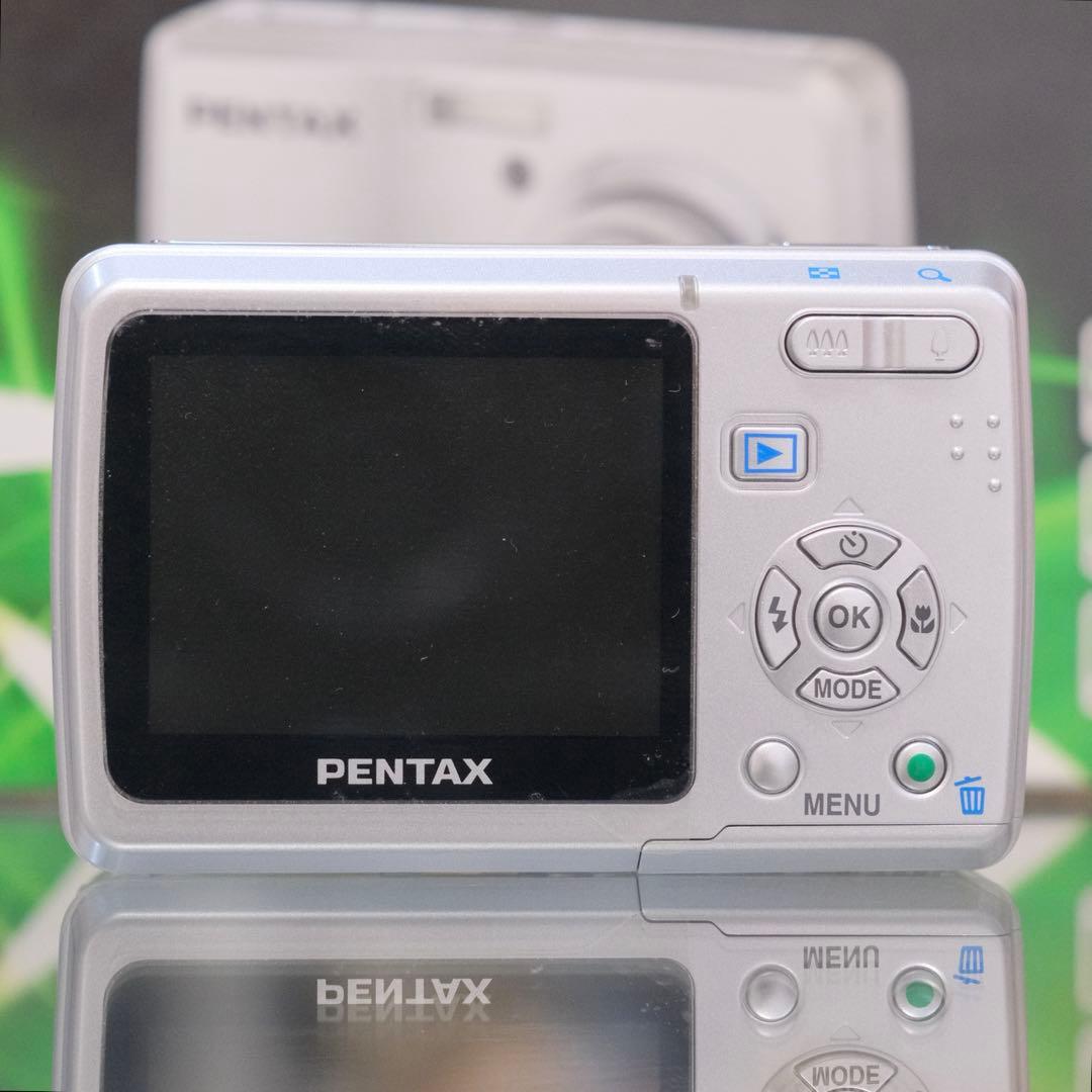 未使用品 希少名機 Y2K 平成レトロ PENTAX Optio E40 箱付き