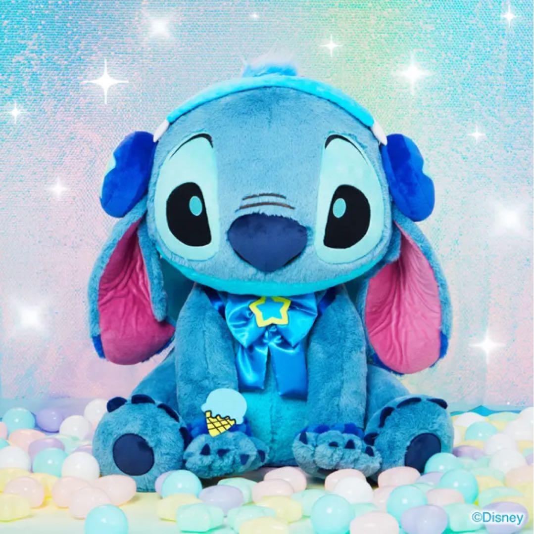 スティッチ ハッピーくじ　A賞 ラスト賞　ぬいぐるみ　おまけつき
