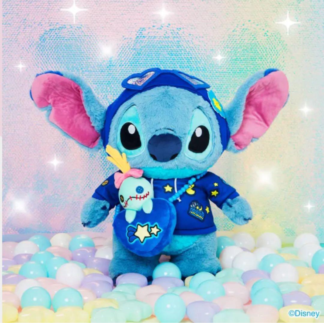 スティッチ ハッピーくじ　A賞 ラスト賞　ぬいぐるみ　おまけつき