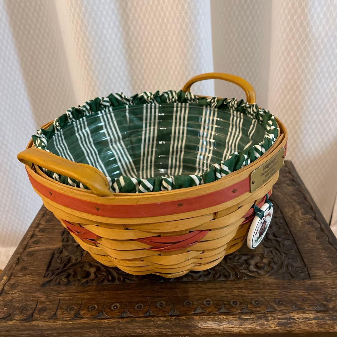 ロンガバーガーバスケット　longabergerアンティーク　かご