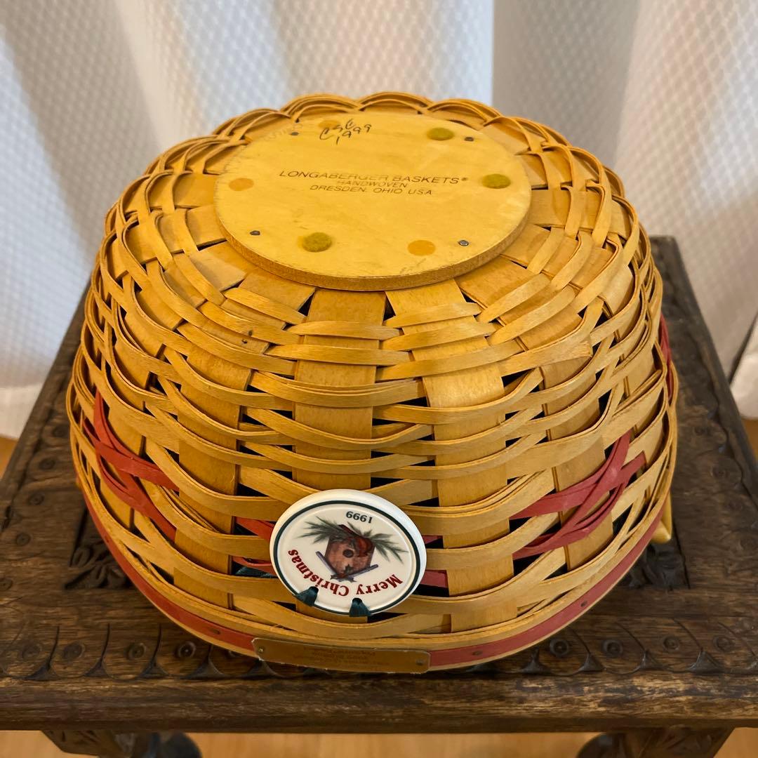 ロンガバーガーバスケット　longabergerアンティーク　かご