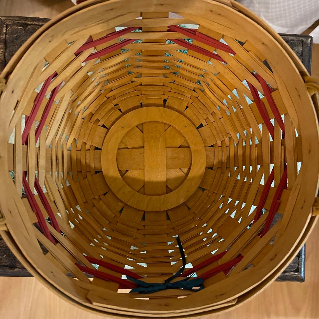 ロンガバーガーバスケット　longabergerアンティーク　かご