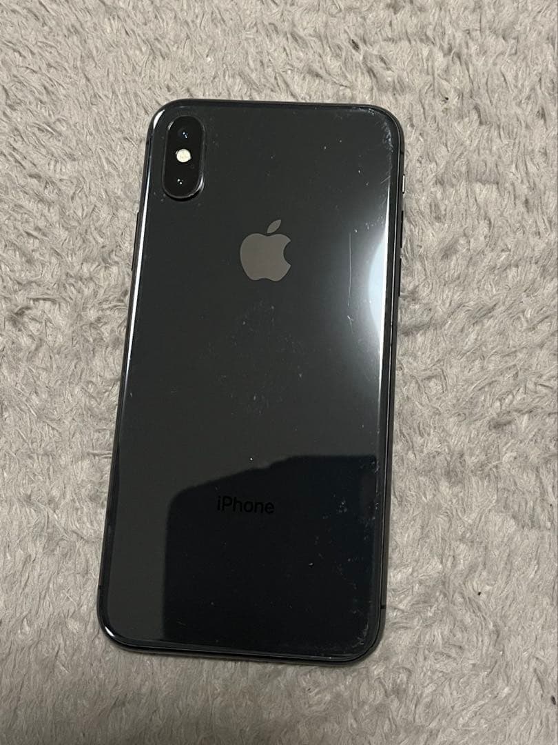 iPhone X 256GB スペースグレー SIMロックあり