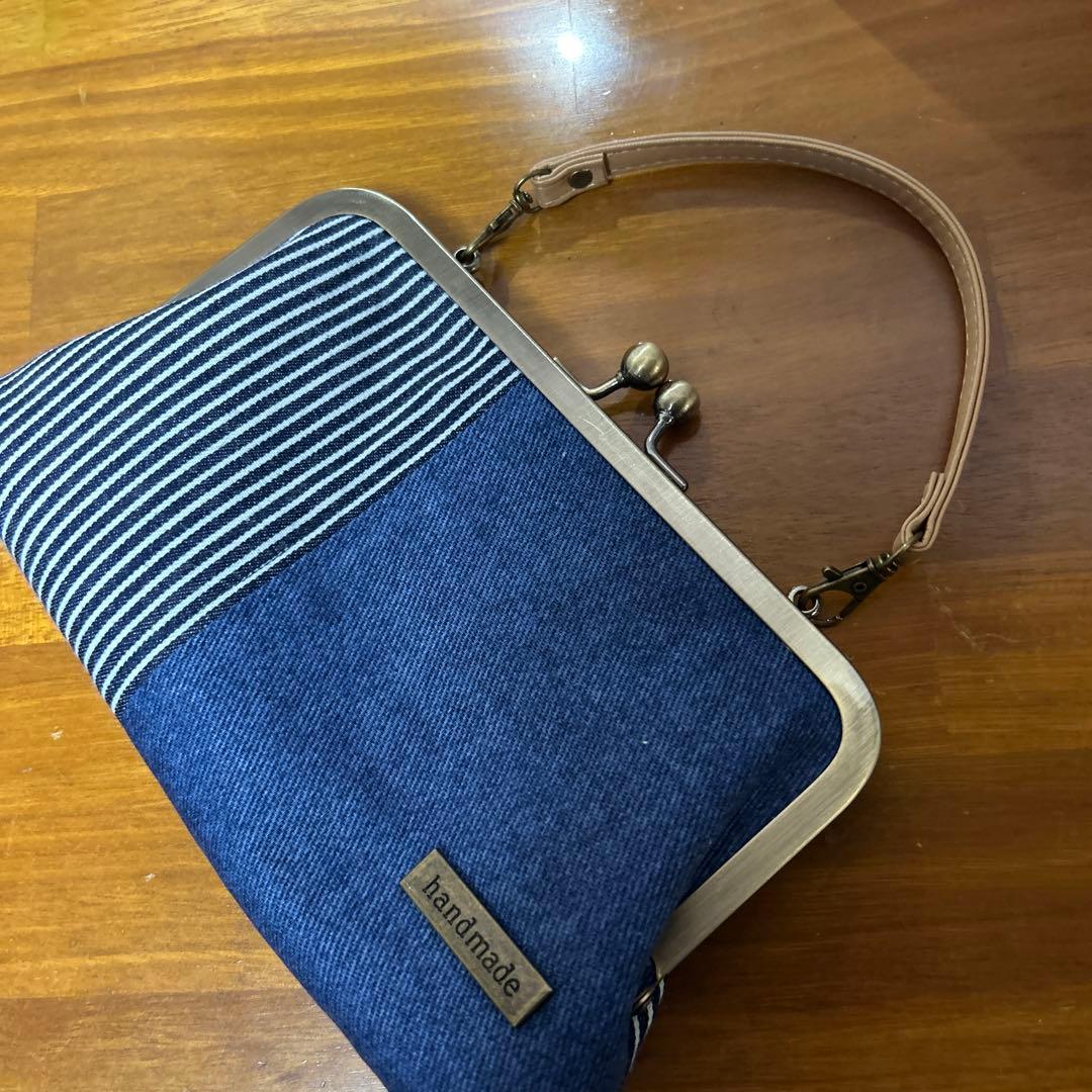 ハンドメイド　ガマ口バッグセット