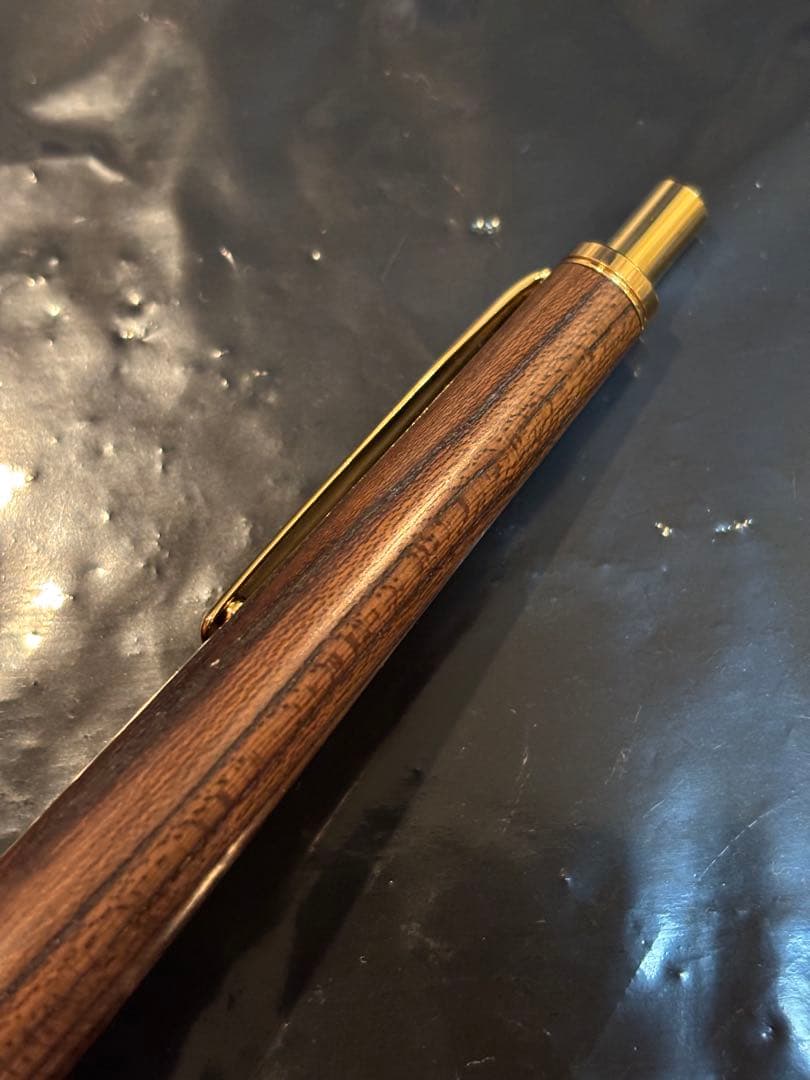 木軸ペン工房 神代けやき 茶神代 木軸 シャープペン