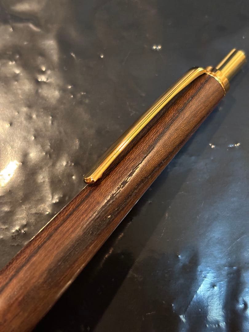 木軸ペン工房 神代けやき 茶神代 木軸 シャープペン