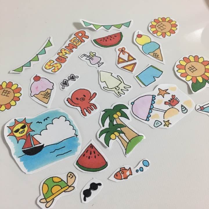 え.夏シール 確認用