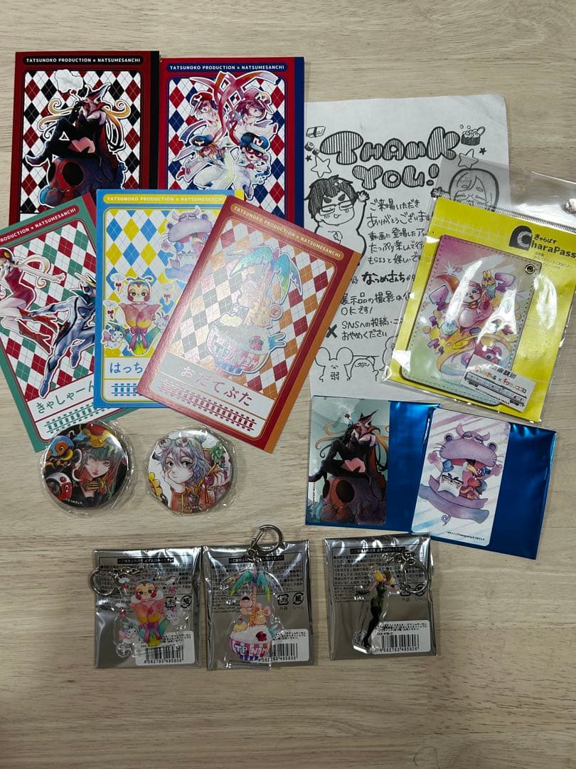 なつめさんちグッズまとめ売り(原画展・タツノコプロ)