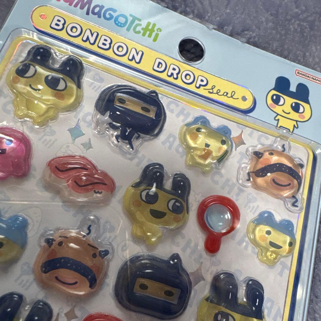 【正規品】ボンボンドロップシール　たまごっち　コンプ　4種