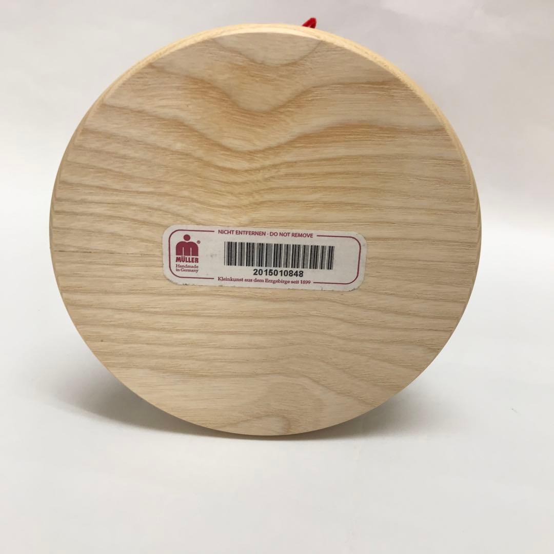 木製 サンタクロース 煙出し人形 約19cm ドイツ製 ミュラー社