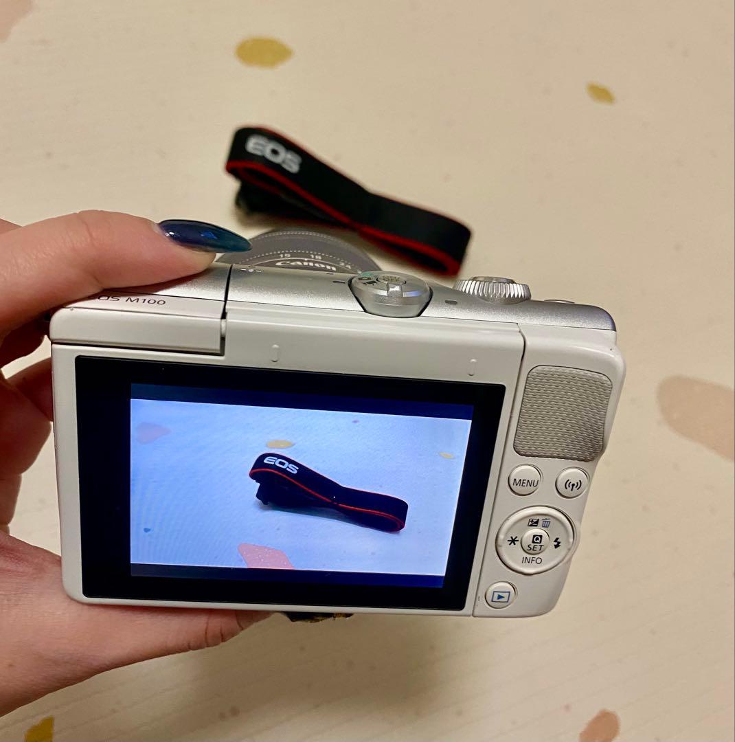 即購入可◎【美品】Canon EOS M100 ミラーレスカメラ